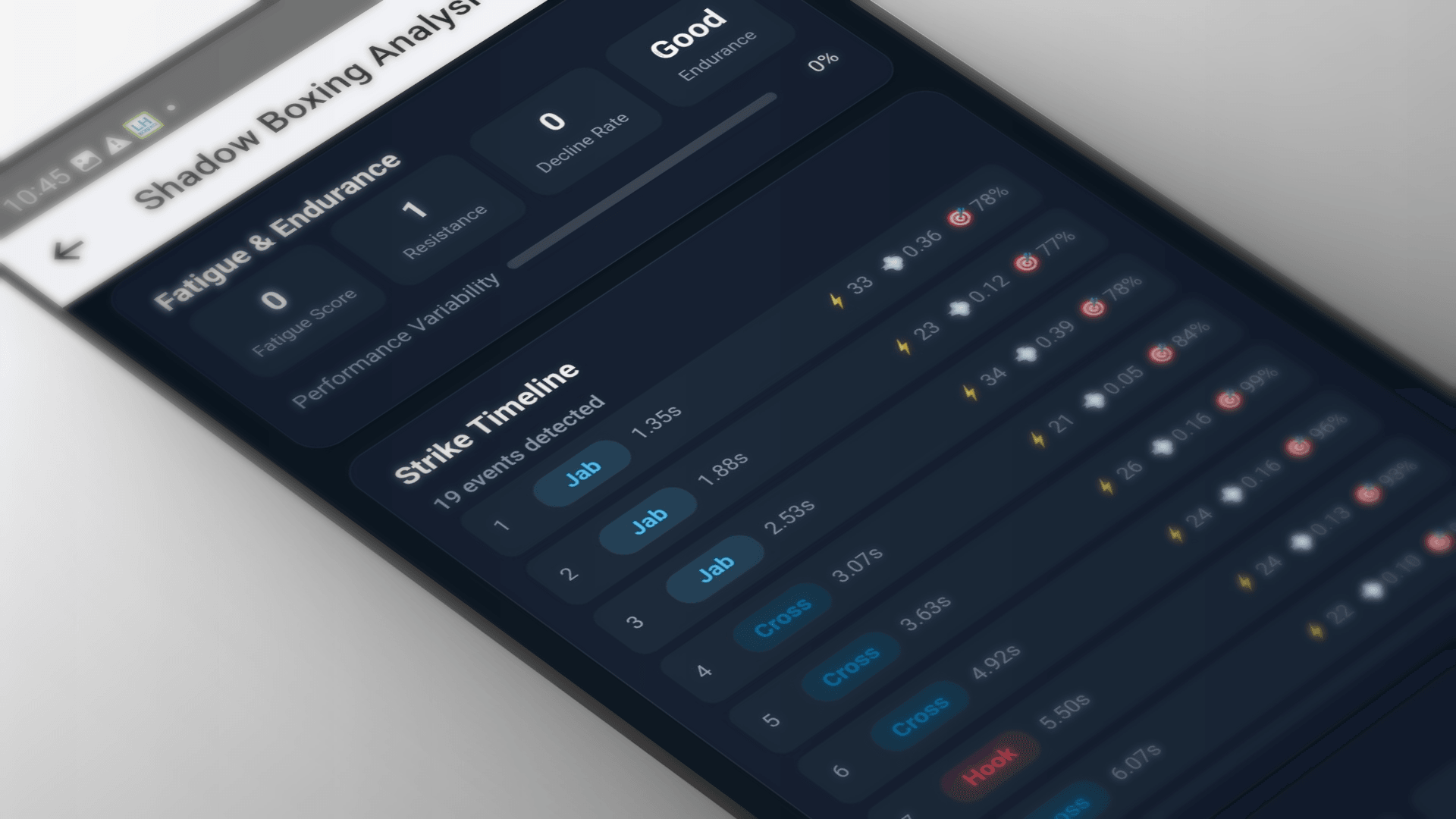 CombatSense AI boxing round timer